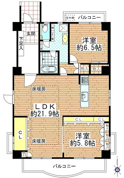 間取り：323000486776