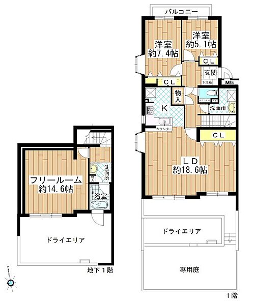 間取り：323000473865
