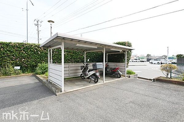 共用部 バイク置き場