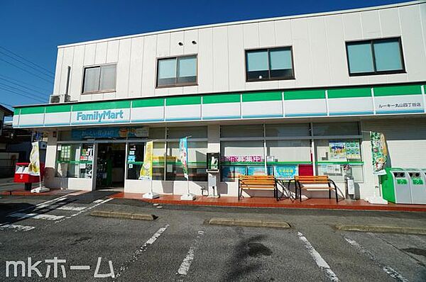 ファミリーマートルーキー丸山四丁目店 徒歩7分。 540m