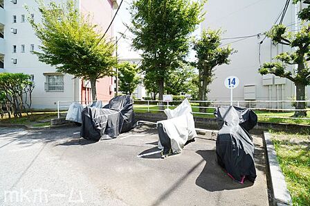 バイク置き場
