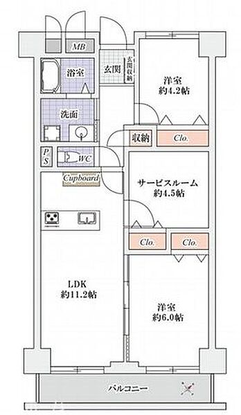 間取り：312001323820