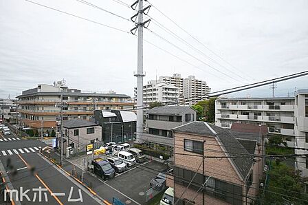 4階バルコニーからの眺望は解放感があります!家事をしながら街の様子を感じることが出来ます!