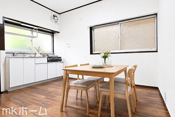 ※家具はCGイメージ画像です。光あふれる開放的なダイニングキッチンは自然と家族が集まる空間！