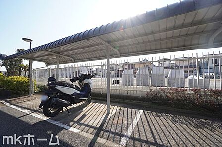 共用部 バイク置き場