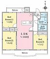稲毛高浜南住宅17号棟3階1,780万円