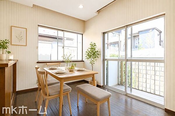 ※家具はCGイメージ画像です。多くの時間を過ごす空間だからこそ採光にはこだわりたいですね！