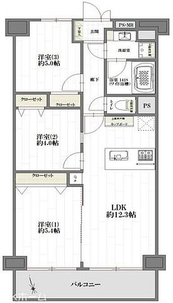 間取り：312001306386