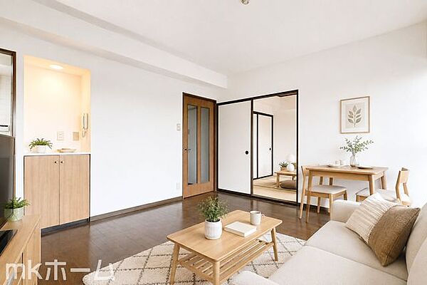 ※家具はCGイメージ画像です。通風と採光を考慮したリビングは家族が自然と集まる空間となります！