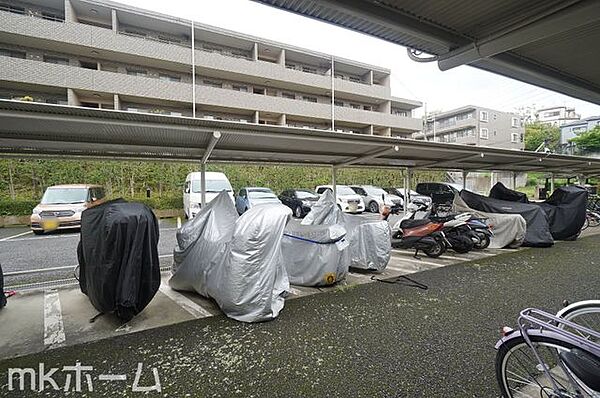 バイク置き場