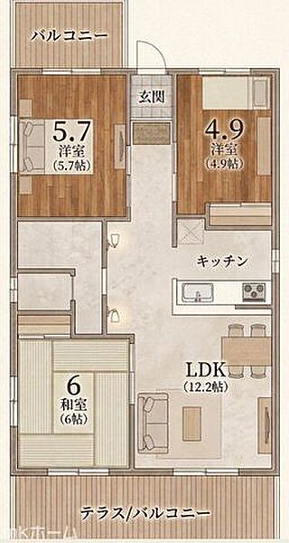間取り：312001324292
