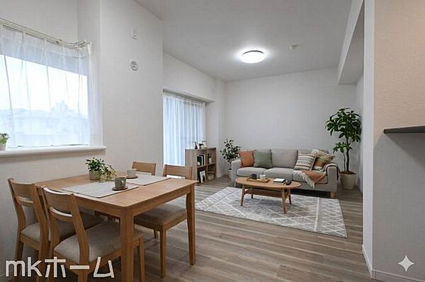 ※家具はCGイメージ画像です。多くの時間を過ごす空間だからこそ採光にはこだわりたいですね！