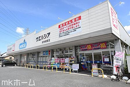 ウエルシア柏南増尾店 徒歩4分。 310m