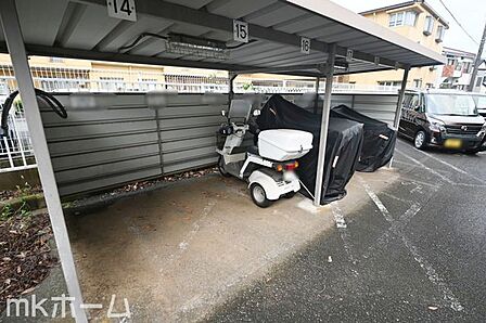 共用部 バイク置き場