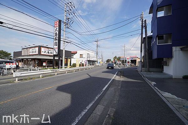 前面道路
