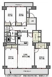 間取図画像 4LDK