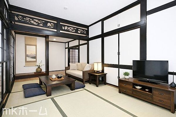 ※家具はCGイメージ画像です。光あふれる開放的なリビングは自然と家族が集まる空間！