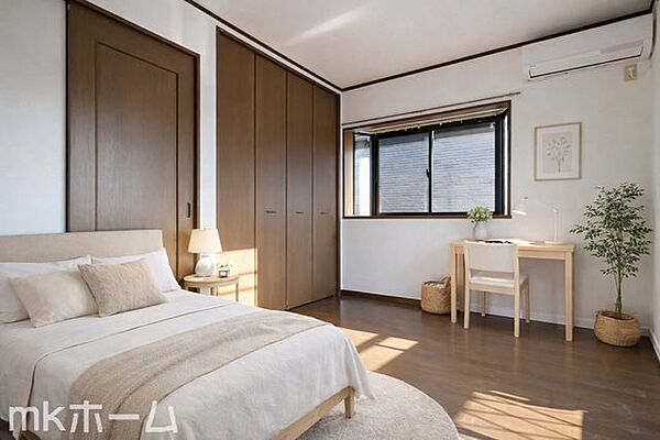 ※家具はCGイメージ画像です。豊富な収納があることで広い居住スペースを確保することができます！