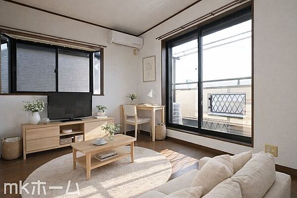 ※家具はCGイメージ画像です。窓からの優しい光がお部屋に差し込みます！