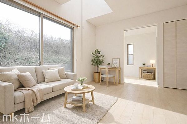 ※家具はCGイメージ画像です。多くの時間を過ごす空間だからこそ採光にはこだわりたいですね！