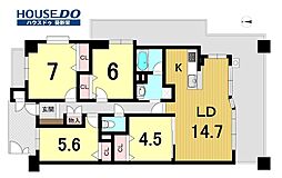 間取図画像 4LDK