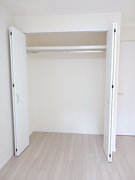 南西側の洋室のクローゼット。