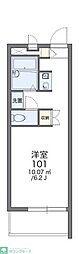 レオパレスストーンヘンジ 1Kの間取図画像
