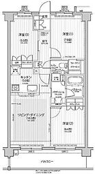 Nステージ東小金井 3LDKの間取図画像