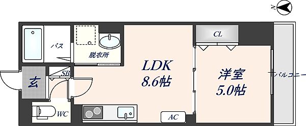 同じ建物の物件間取り写真 - ID:227085877353