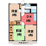 栃木市平柳町1丁目 3階建 築24年のイメージ
