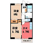 栃木市都賀町合戦場 2階建 築25年のイメージ