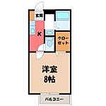 栃木市平井町 2階建 築23年のイメージ