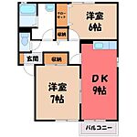小山市犬塚5丁目 2階建 築27年のイメージ