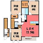 小山市犬塚2丁目 2階建 築15年のイメージ
