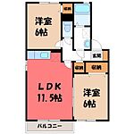 小山市犬塚5丁目 2階建 築24年のイメージ
