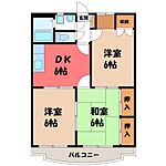 栃木市泉町 3階建 築24年のイメージ