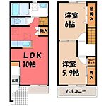 栃木市平井町 2階建 築10年のイメージ