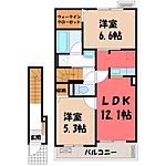 栃木市大平町富田 2階建 築7年のイメージ