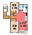 小山市大字横倉新田 2階建 築23年のイメージ