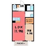 栃木市片柳町2丁目 2階建 築15年のイメージ