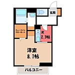 栃木市箱森町 2階建 築3年のイメージ