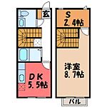 小山市西城南3丁目 2階建 築19年のイメージ