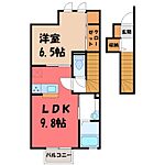 栃木市箱森町 2階建 築9年のイメージ