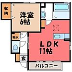 栃木市平柳町1丁目 2階建 築12年のイメージ