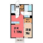 小山市粟宮2丁目 2階建 築17年のイメージ