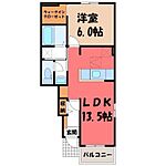 栃木市薗部町3丁目 2階建 築10年のイメージ
