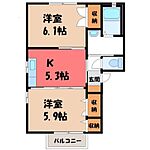 小山市大字横倉新田 2階建 築25年のイメージ