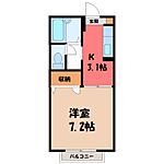 小山市大字雨ケ谷新田 2階建 築24年のイメージ