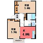 小山市大字雨ケ谷新田 2階建 築21年のイメージ