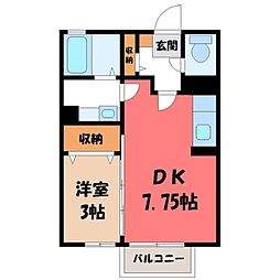 間取図画像 1DK